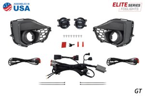 Ford Mustang Fog Light Kit - Front - Diode Dynamics - Elite Series Add-On - White - 2024+
